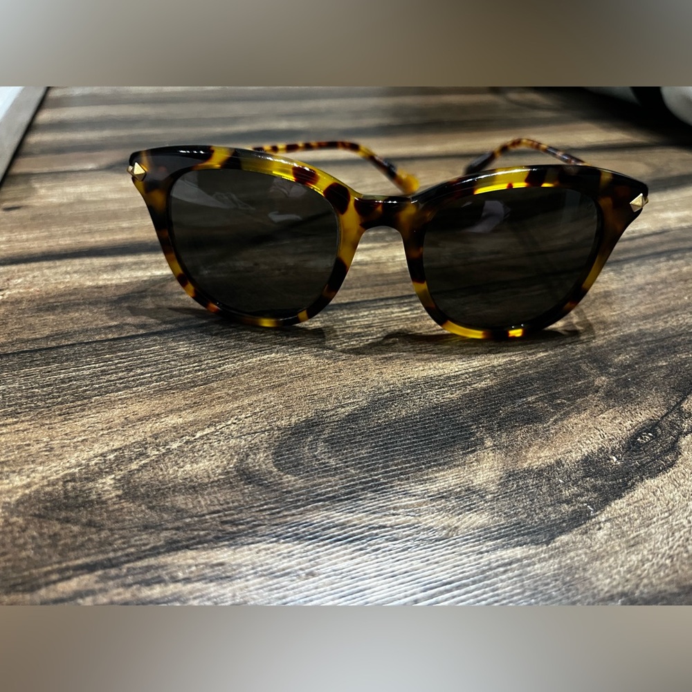 Rebecca Minkoff Crosby Cateye Sunglasses Blonde Tortoise Shell Sunglasses
